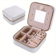 Personalised Velvet Birth Flower Jewellery Box