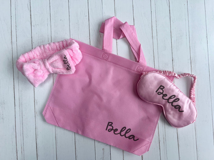 Sleepover Party Favours, Slumber Party Favours, Pamper Spa Party Favours, Sleepover Party Cups, Bachelorette Cups, Eye Mask, Headband