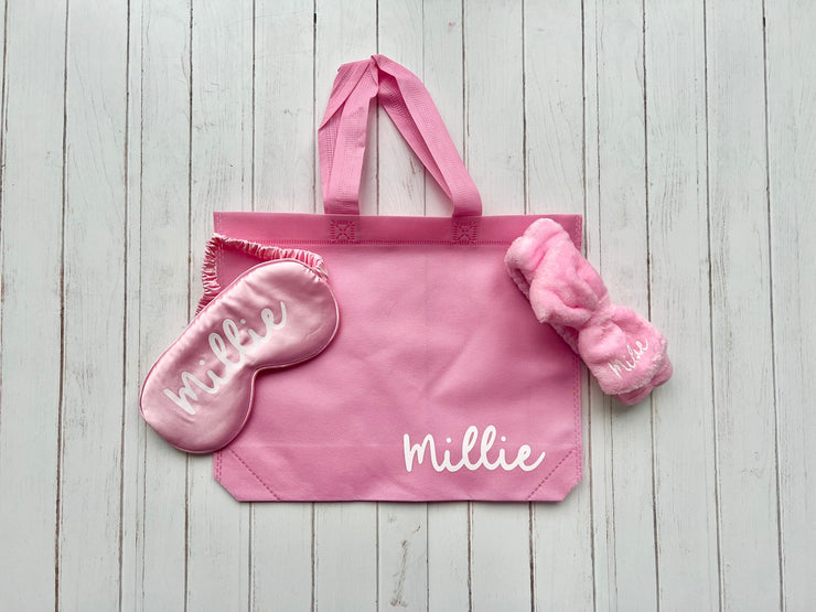 Sleepover Party Favours, Slumber Party Favours, Pamper Spa Party Favours, Sleepover Party Cups, Bachelorette Cups, Eye Mask, Headband