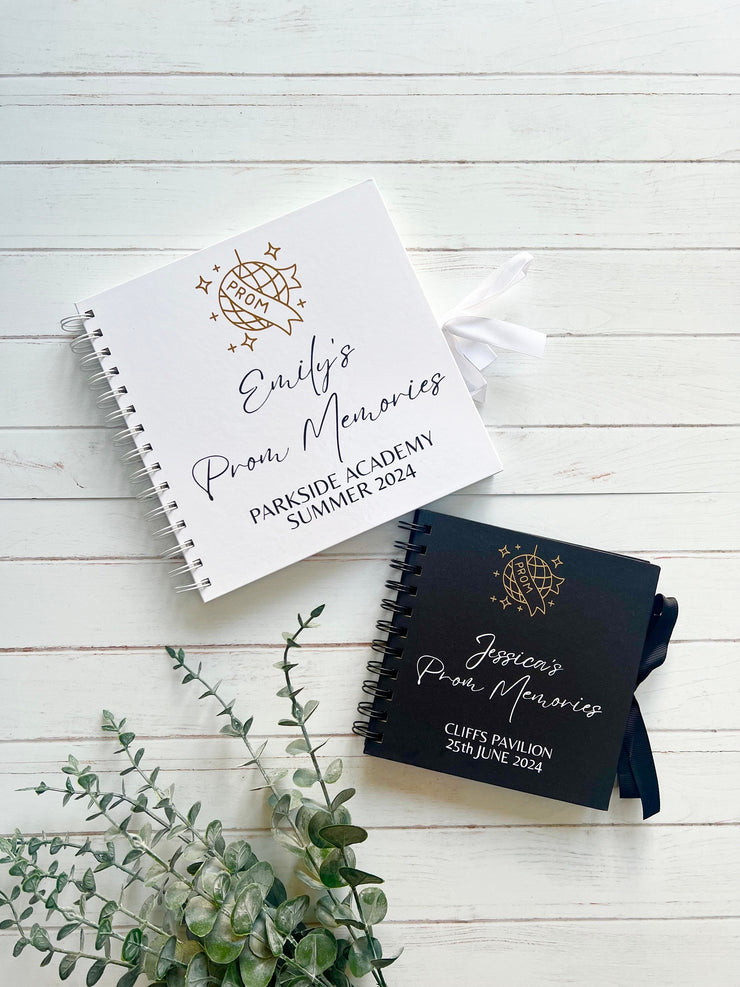 Personalised Prom Memory Book