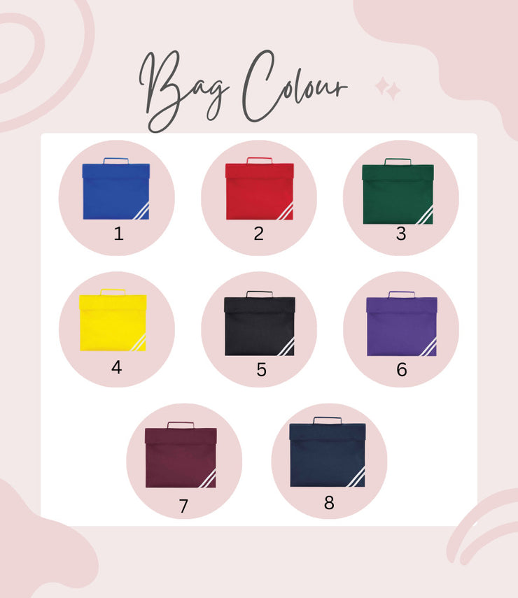 Personalised School Book Bag, Back to School Gift, First Day of School