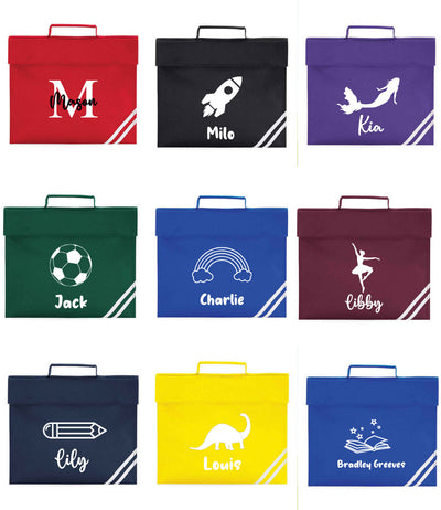 Personalised School Book Bag, Back to School Gift, First Day of School