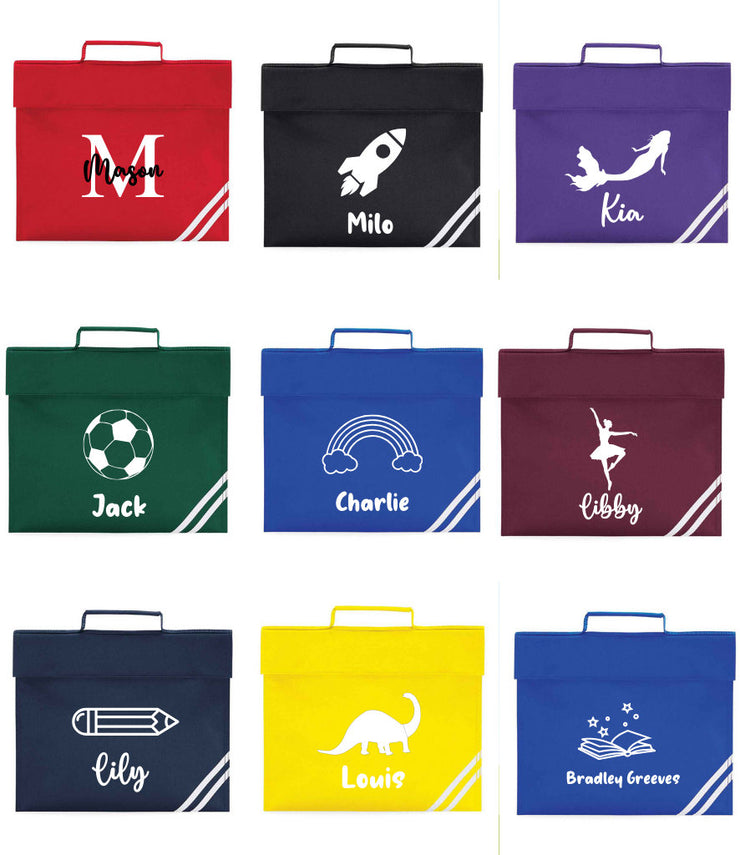 Personalised School Book Bag, Back to School Gift, First Day of School