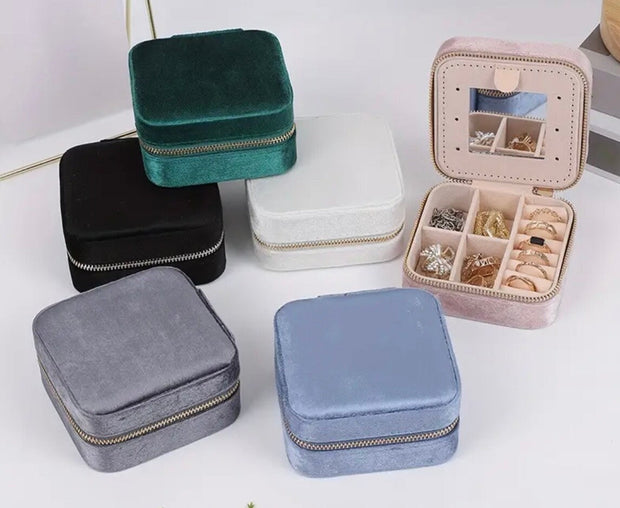 Personalised Jewellery Box, Valentines Day Gift, Gift for Her, Bridesmaid Gifts, Bride Gifts, Travel Jewellery Box, Mothers Day,