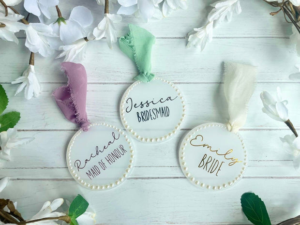 Personalised Wedding Hanger Tag, Bride to be hanger, Bridesmaid gifts, Hanger tags, gift tag, Bridal shower hanger charms