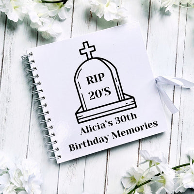 Birthday Memory Book, Birthday Scrapbook, Birthday Photo Album, Birthday Gift, Birthday Keepsake, Birthday Guest Book