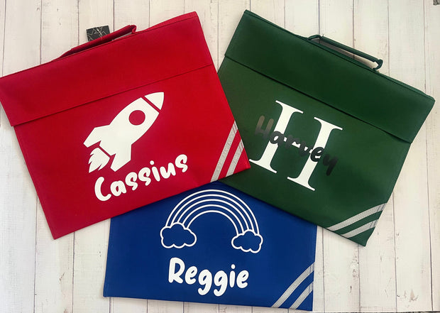 Personalised School Book Bag, Back to School Gift, First Day of School