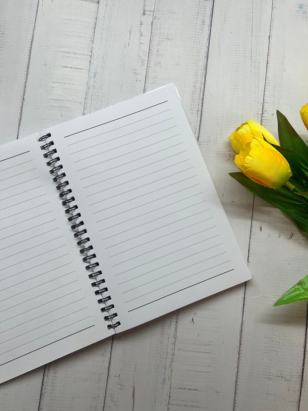 Personalised Rainbow Teacher Notebook