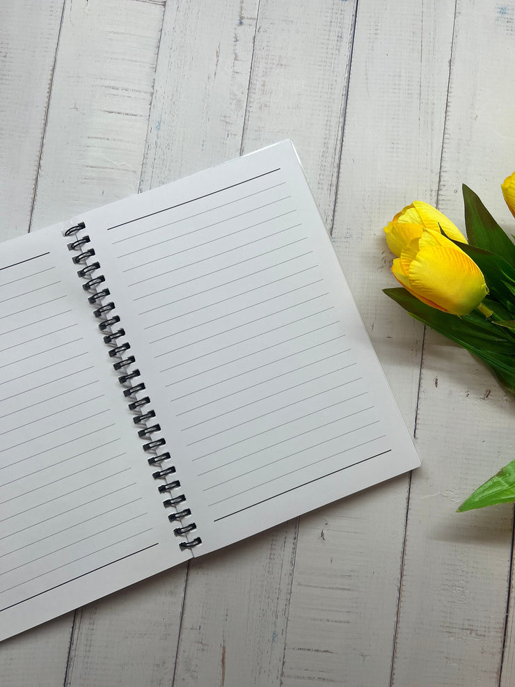 Personalised Rainbow Teacher Notebook