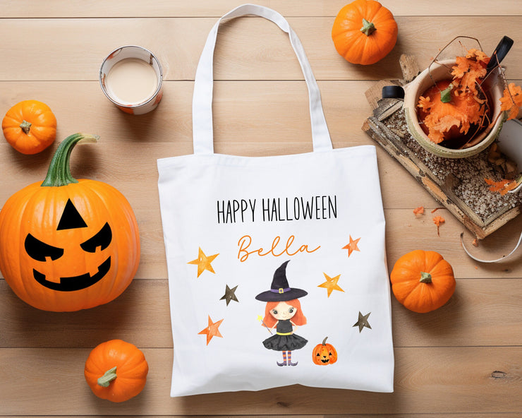 Custom Halloween Trick or Treat Bag