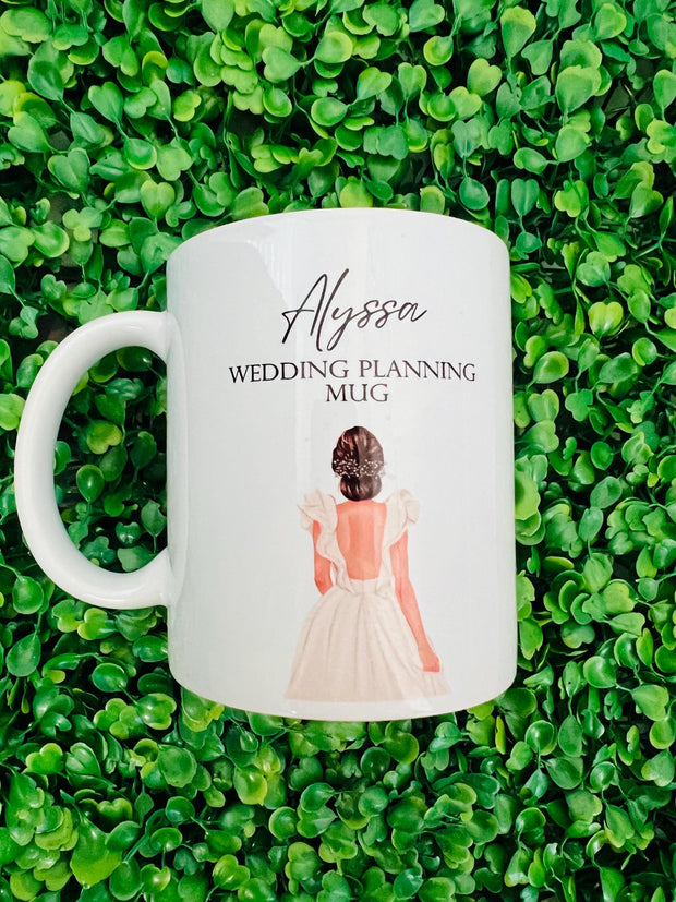 Personalised Wedding Planning Mug