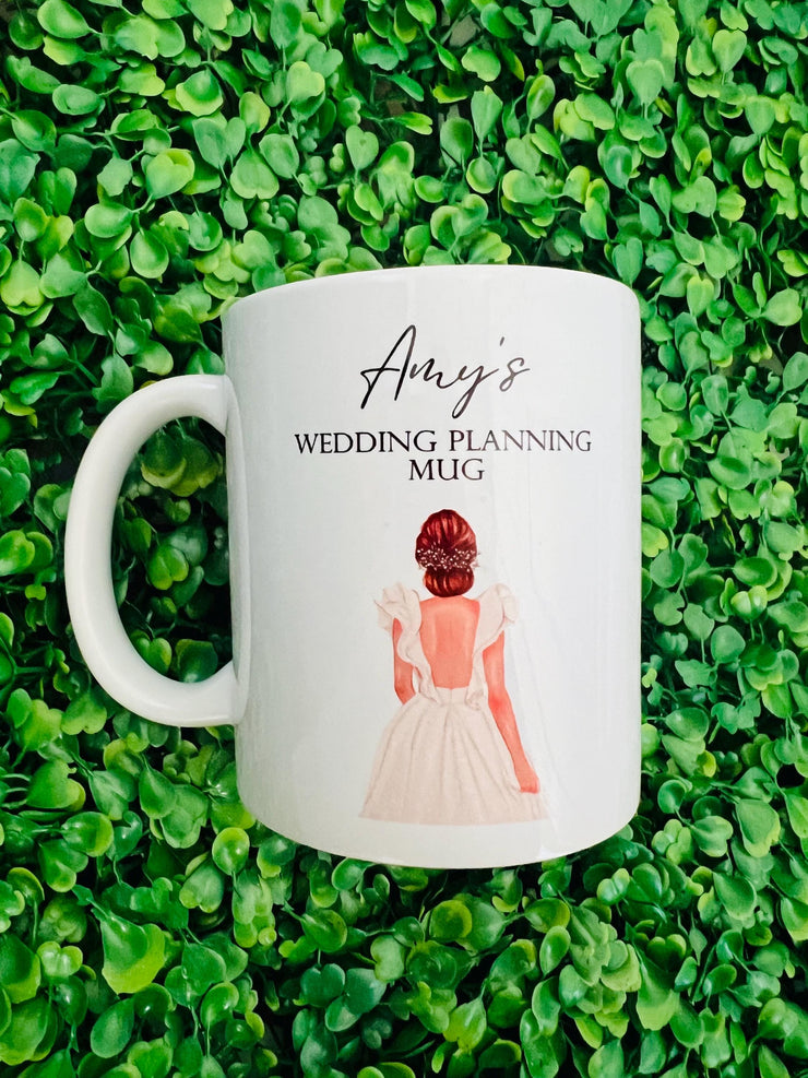 Personalised Wedding Planning Mug
