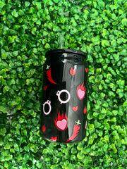 Smutty book club Cup, book lover gift, funny valentine gift, cup with lid and straw, smut girl