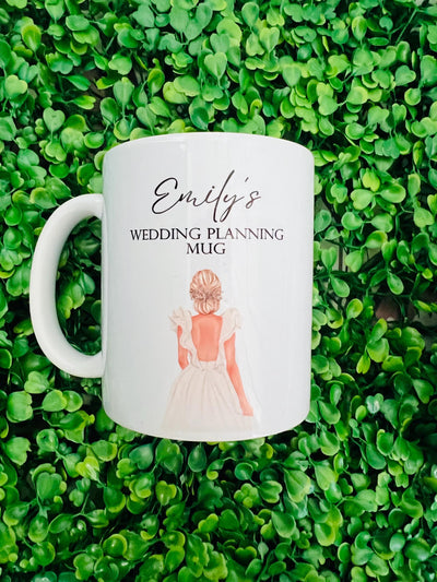 Personalised Wedding Planning Mug
