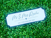 Personalised Wedding Street Sign
