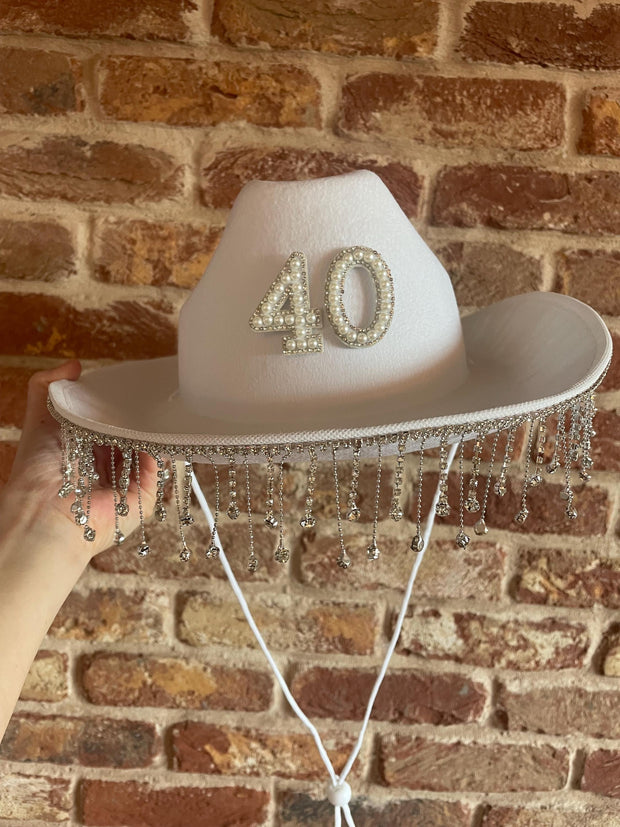 Custom Birthday cowboy hat