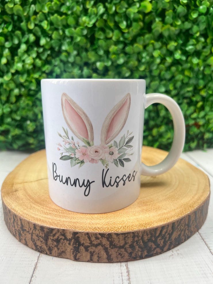 Personalised Bunny Rabbit Mug, Easter Mug, Easter Basket Filler, Kids Easter Gift, Bunny Rabbit Mug, Bunny Rabbit Gift, Coffee Mug