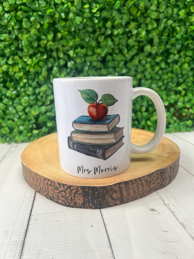 Personalised Teacher Thank You Mug