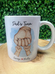 Personalised Grandad Fist Bump Mug