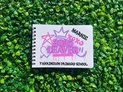 Personalised School Leavers Book, Year 6 School Leavers Message Book, Class of 2025, Year 6 Keepsake, Last Day Of Primary School, Graffiti