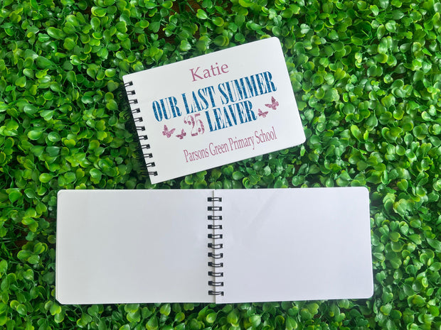 Personalised School Leavers Book