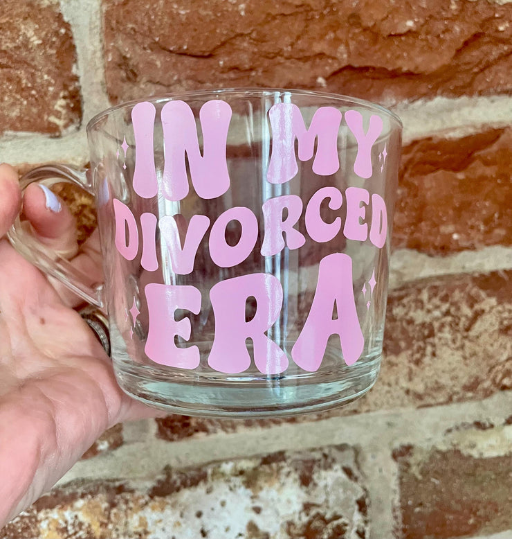 In My Divorced Era Glass Mug