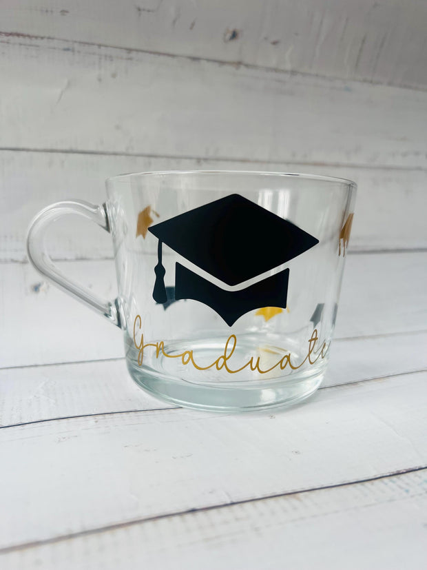 Graduation Glass Mug