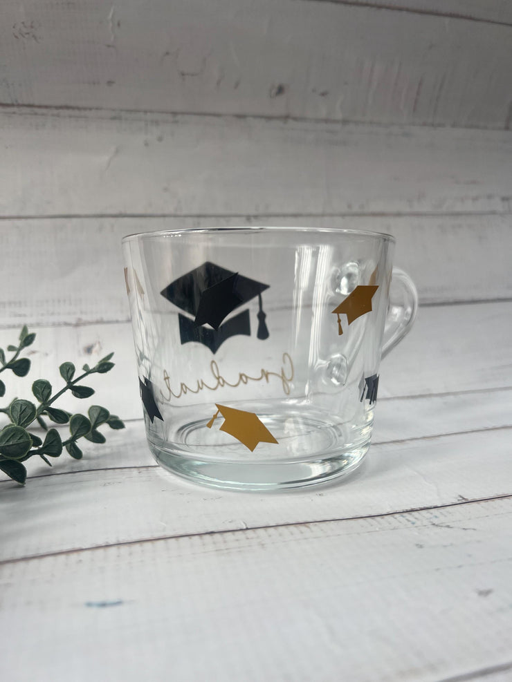 Graduation Glass Mug