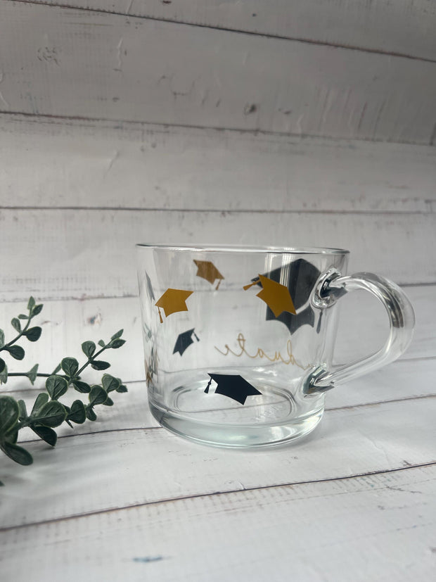Graduation Glass Mug