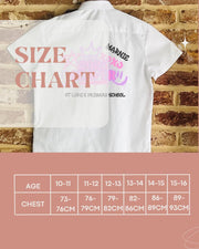 Personalised School Leavers Shirt