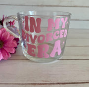 In My Divorced Era Glass Mug