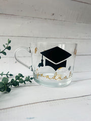 Graduation Glass Mug