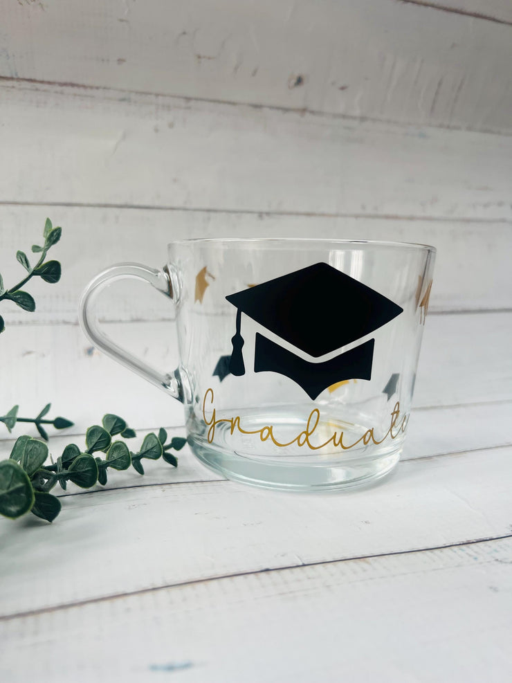 Graduation Glass Mug