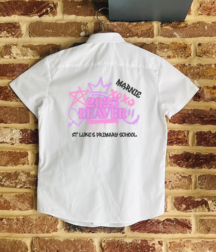 Personalised School Leavers Shirt