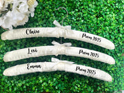 Personalised Satin Prom Dress Hanger