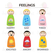 Personalised Feelings Cushion: Autism, ADHD Communication Tool