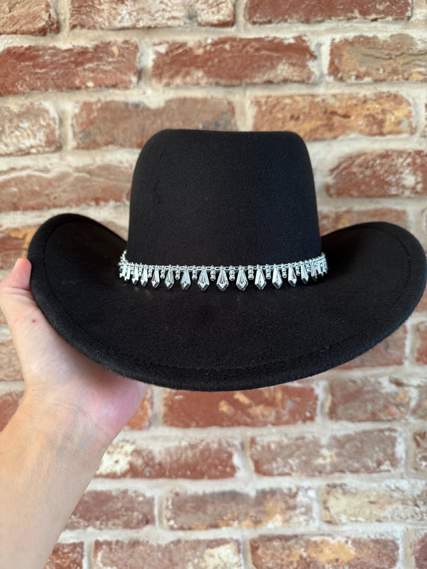 Black Birthday cowboy hat