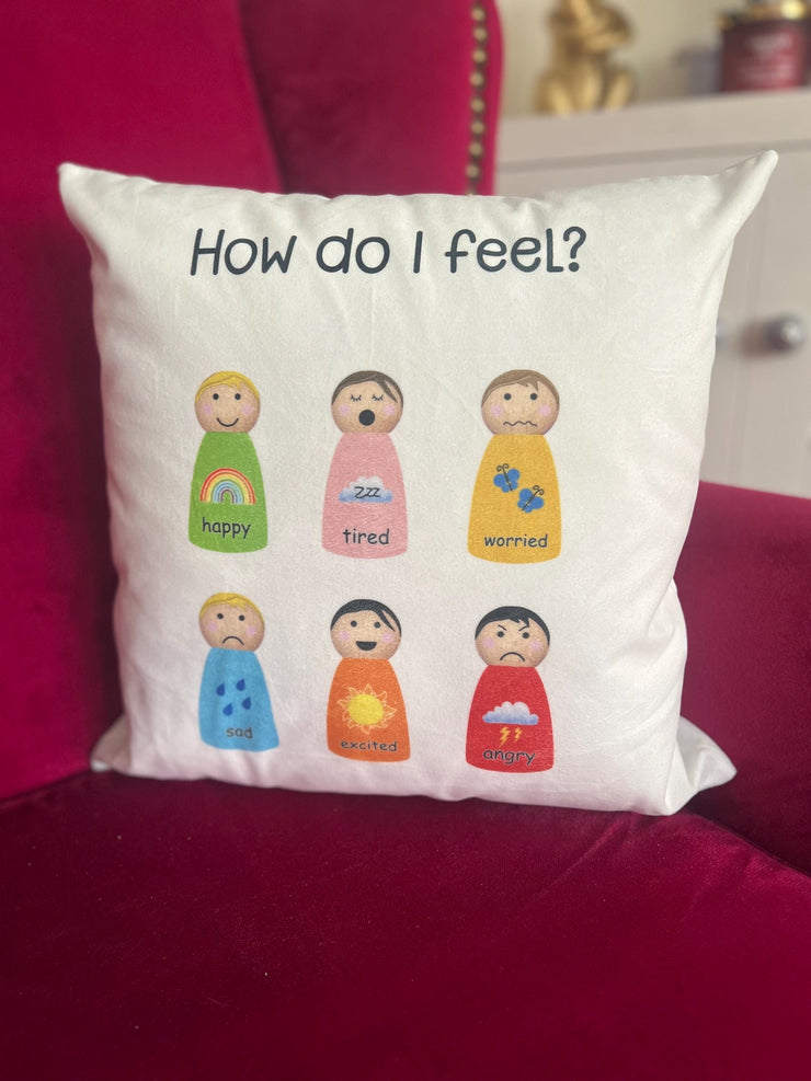 Personalised Feelings Cushion: Autism, ADHD Communication Tool