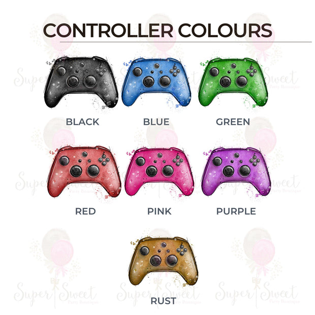 Personalised Gamer Birthday Card