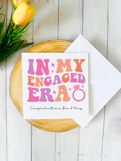 Personalised Engagement Card