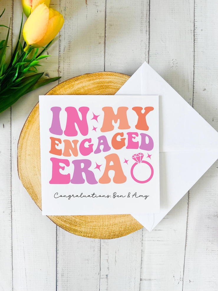 Personalised Engagement Card