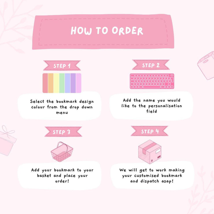 Personalised Teacher Bookmark