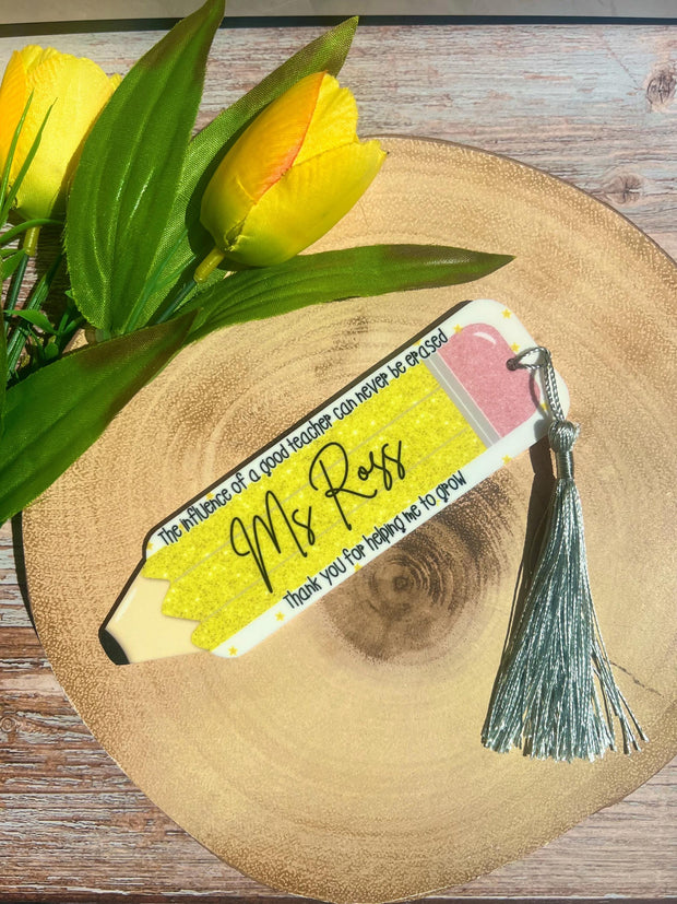 Personalised Teacher Bookmark