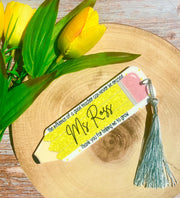 Personalised Teacher Bookmark