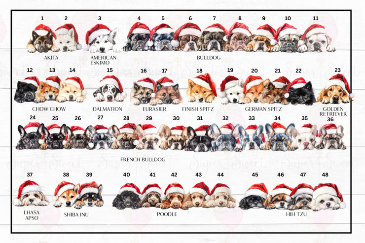 Personalised Dog Christmas Tree Decoration