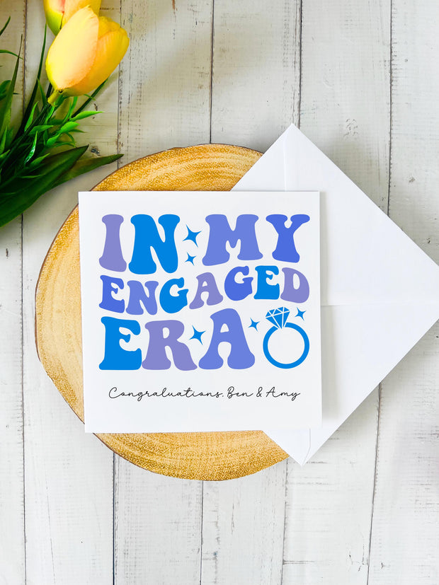 Personalised Engagement Card