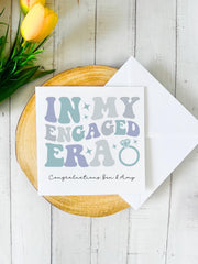 Personalised Engagement Card