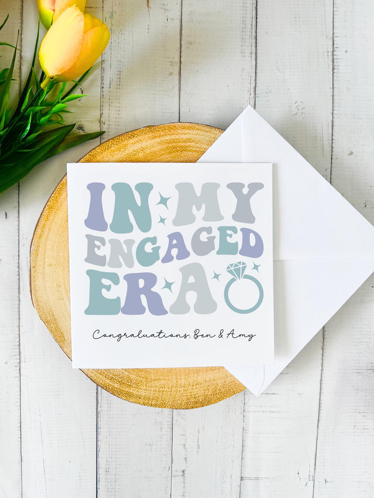Personalised Engagement Card
