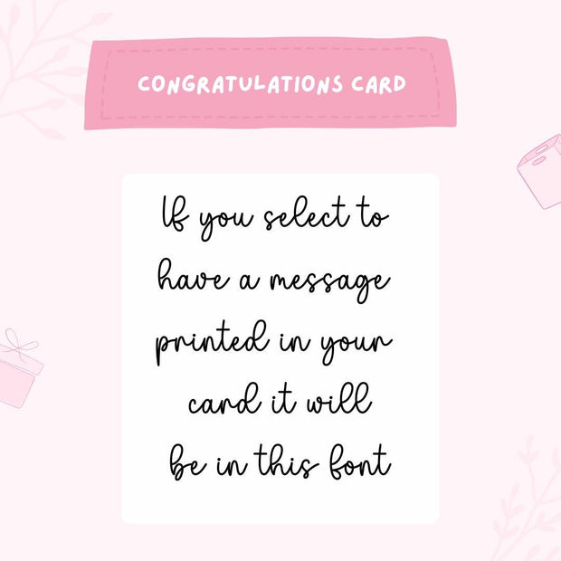 Personalised GCSE Results Congratulations Card