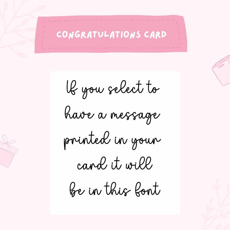Personalised GCSE Results Congratulations Card